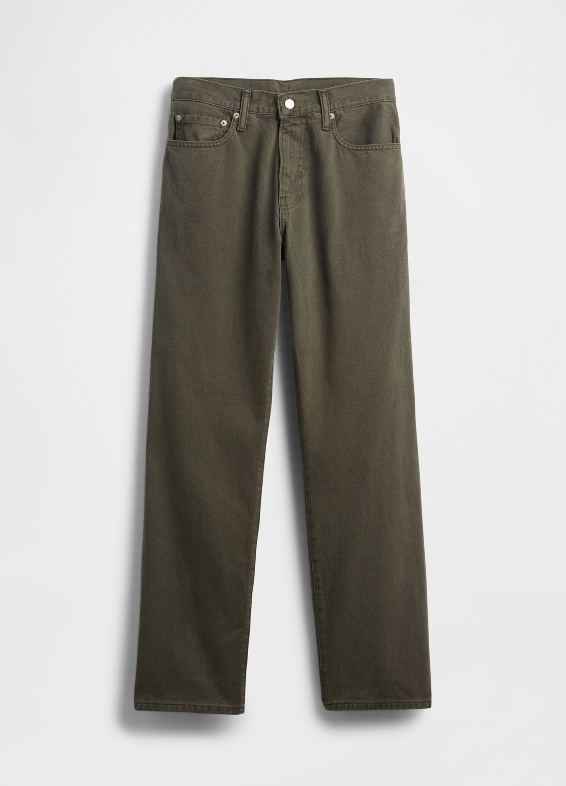 Green Cotton Trousers