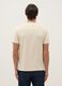 Beige pure cotton T-shirt regular fit_2