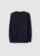 Blue pure cotton pullover regular fit for kids_4