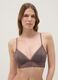 Brown lace wireless bra_0