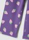 Girls' Skinny Organic Cotton Stretch Purple Leggings_2