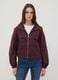 Purple hooded zip-up jacket_2