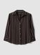Multicolour striped lyocell blend shirt in regular fit_4