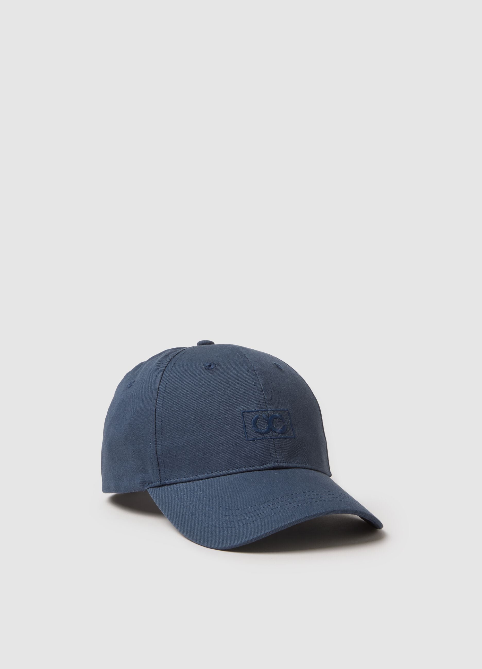 Blue Pure Cotton Regular Fit Baseball Cap
