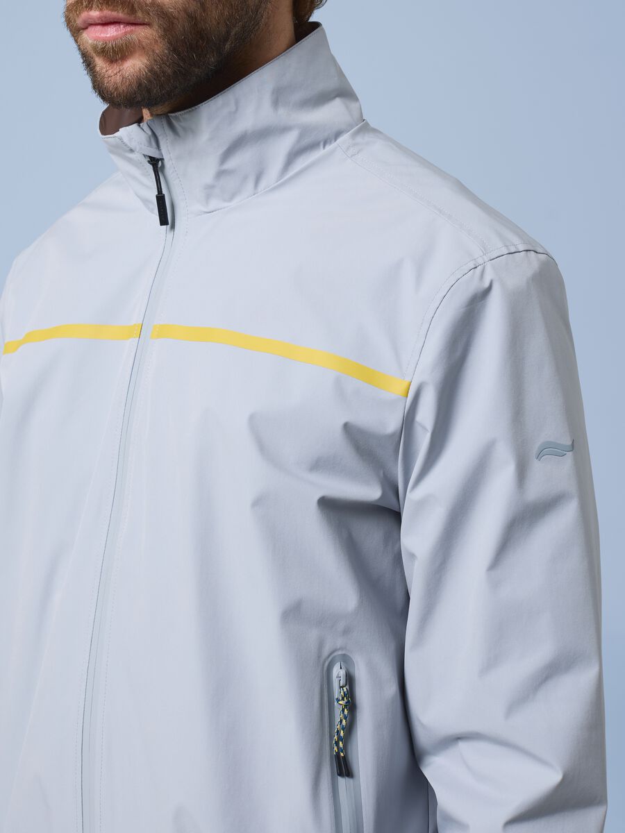 Giubbotto antivento grigio con zip ALTAVIA SAILING_2