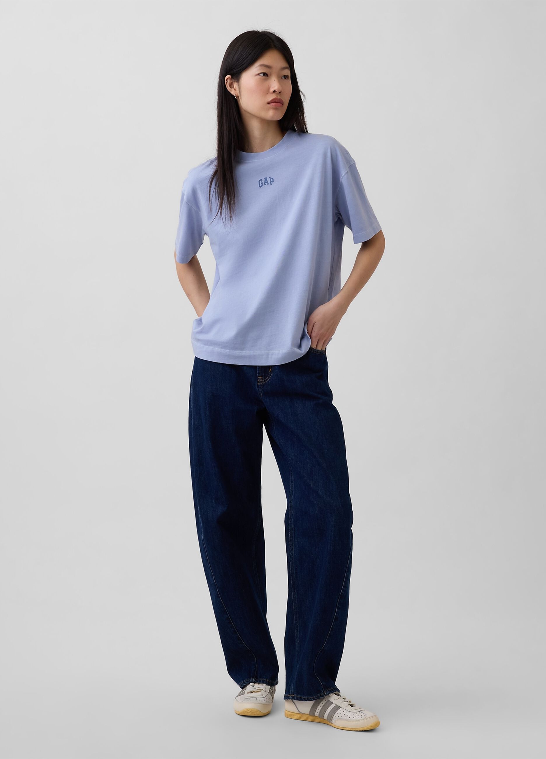 Pure cotton short-sleeve T-shirt
