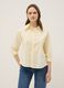 Yellow pure cotton slim-fit shirt_2