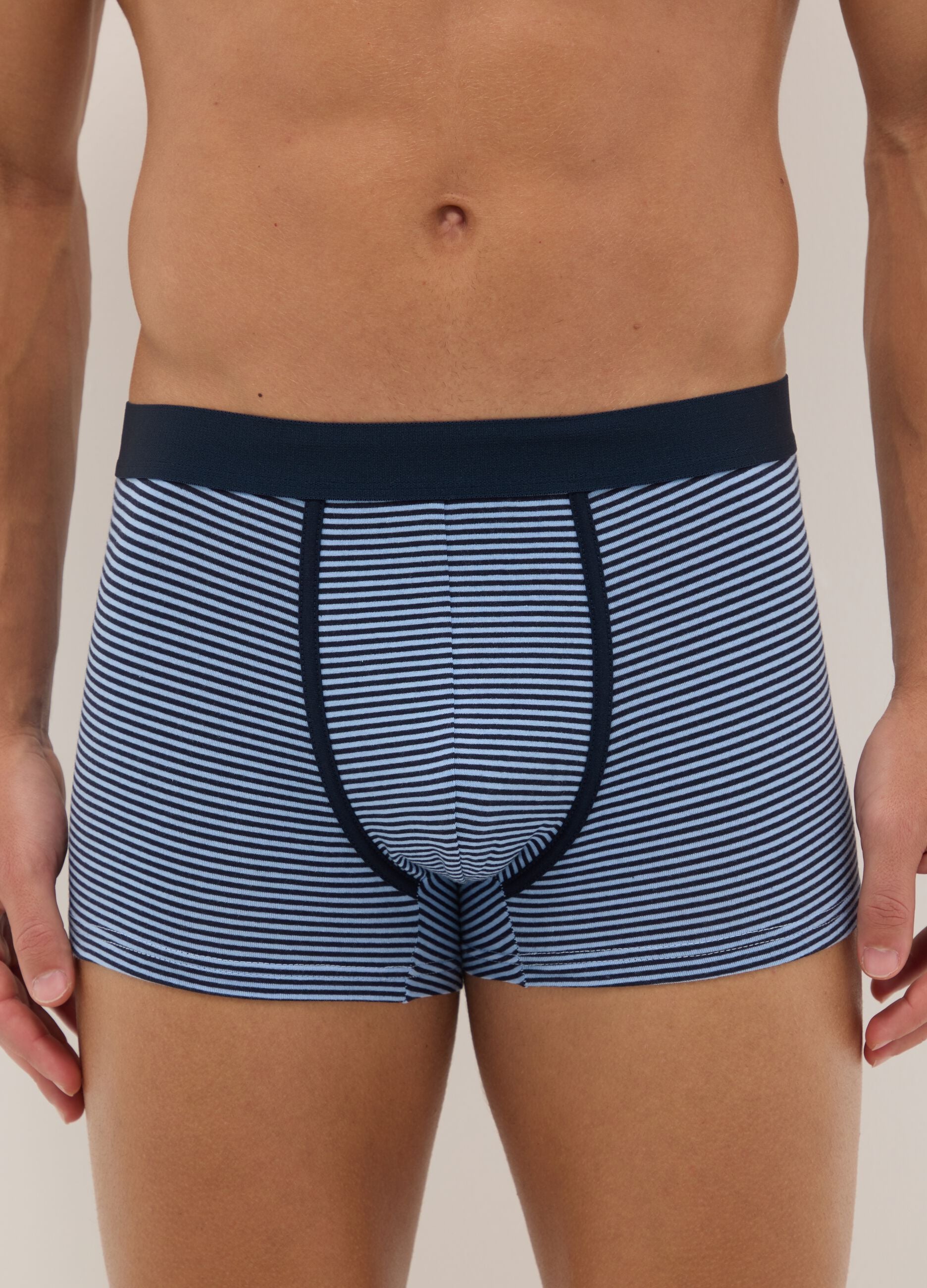 Multipack of multicolour stretch cotton regular fit boxers