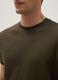 Green Cotton Blend Crew Neck T-shirt - Regular Fit_3