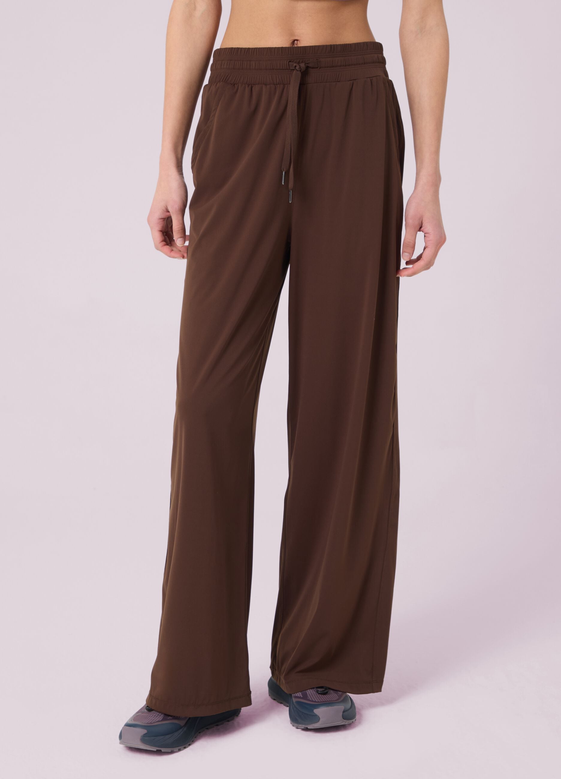 Wide leg trousers with drawstring ALTAVIA STUDIO