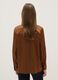 Brown Satin Regular Fit Shirt_2