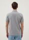 Grey pure cotton short-sleeve polo shirt, regular fit_2