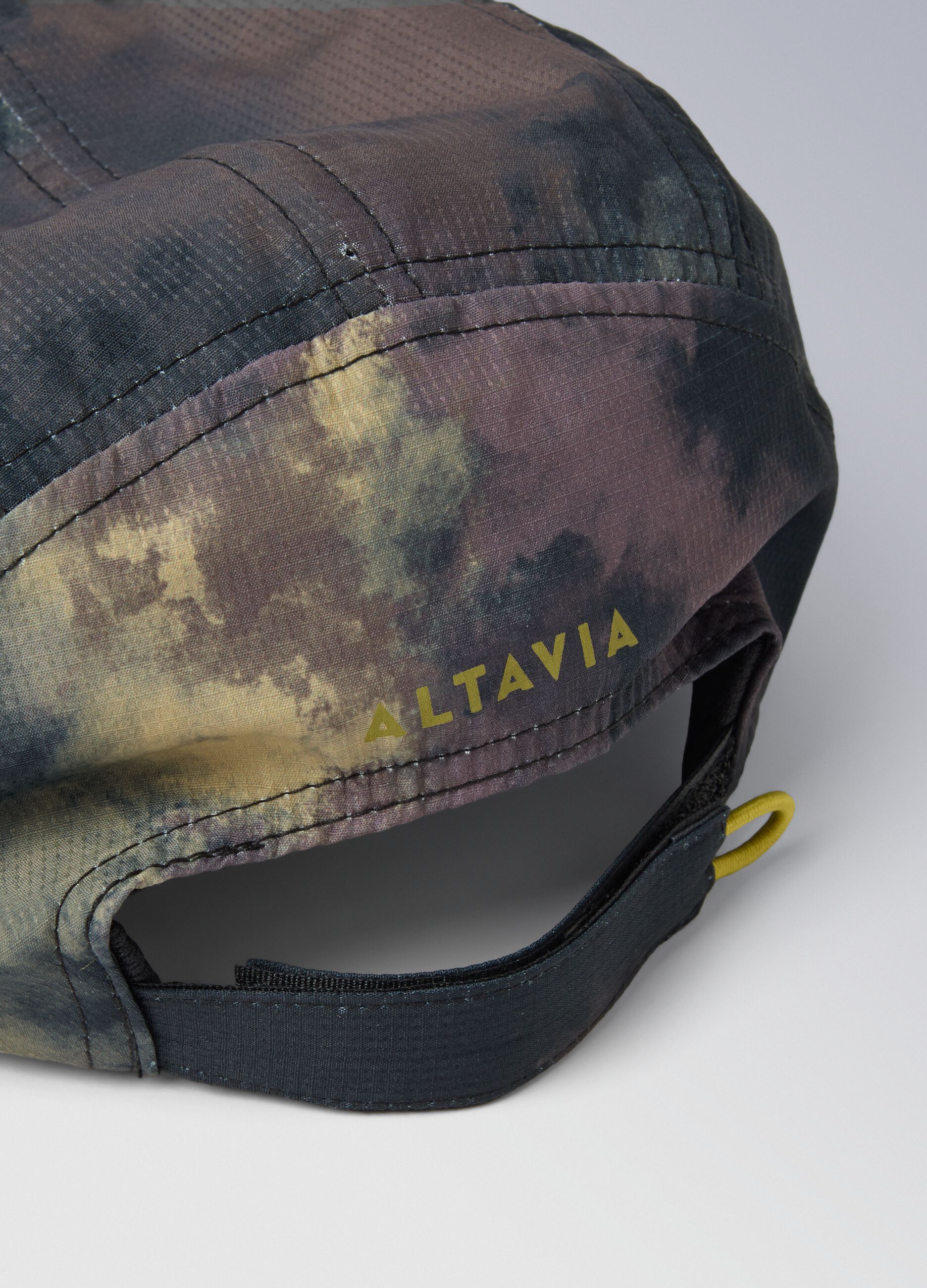 Tie dye effect running cap ALTAVIA WITH DEBORAH COMPAGNONI