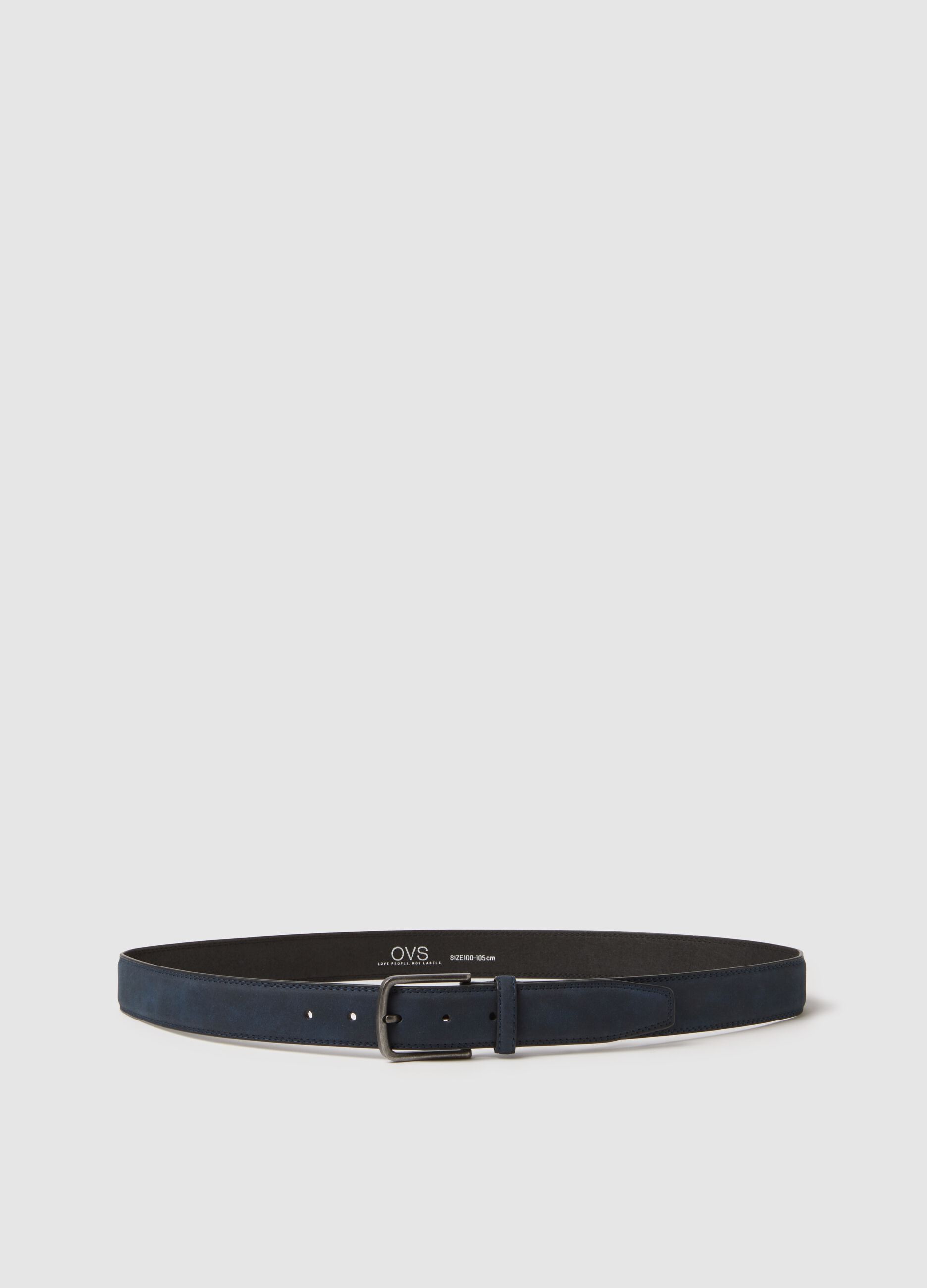 Blue Belt with Classic Buckle