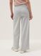 Grey pure cotton baggy jogger trousers_2