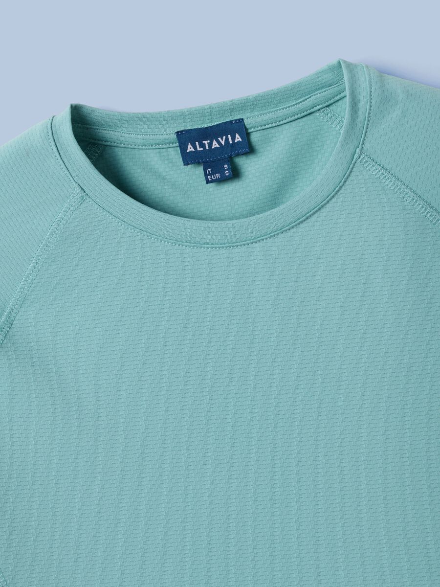 ALTAVIA SAILING green technical T-shirt in stretch fabric_6