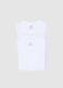 Pack of two white boy's t-shirts in pure cotton over fit_2