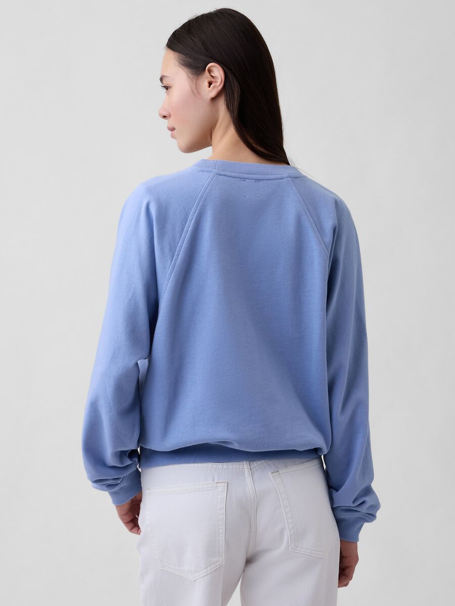 Cotton-blend crew-neck sweatshirt_1
