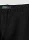 Black Stretch Cotton Slim Fit Leggings for Girls_2