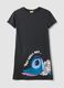 Grey pure cotton nightdress with Stitch print_4