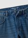 Pure Cotton Blue Regular Fit Jeans_5