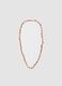 Adjustable multicolour glass bead and stone necklace_0