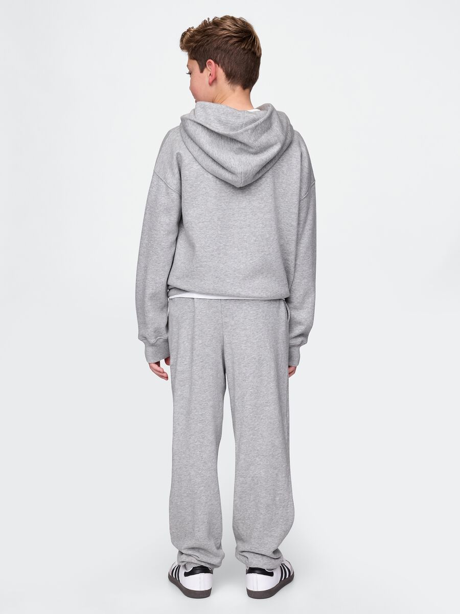 Pantaloni in misto cotone, regular fit, con logo GAP_2