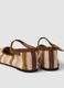 Ballerine a righe multicolor con cinturino_1
