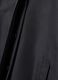 Black oversized cotton blend jacket with hidden closure_6