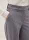 Straight multicolour striped trousers with comfortable fit_3