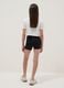 White organic cotton set with T-shirt and shorts_2