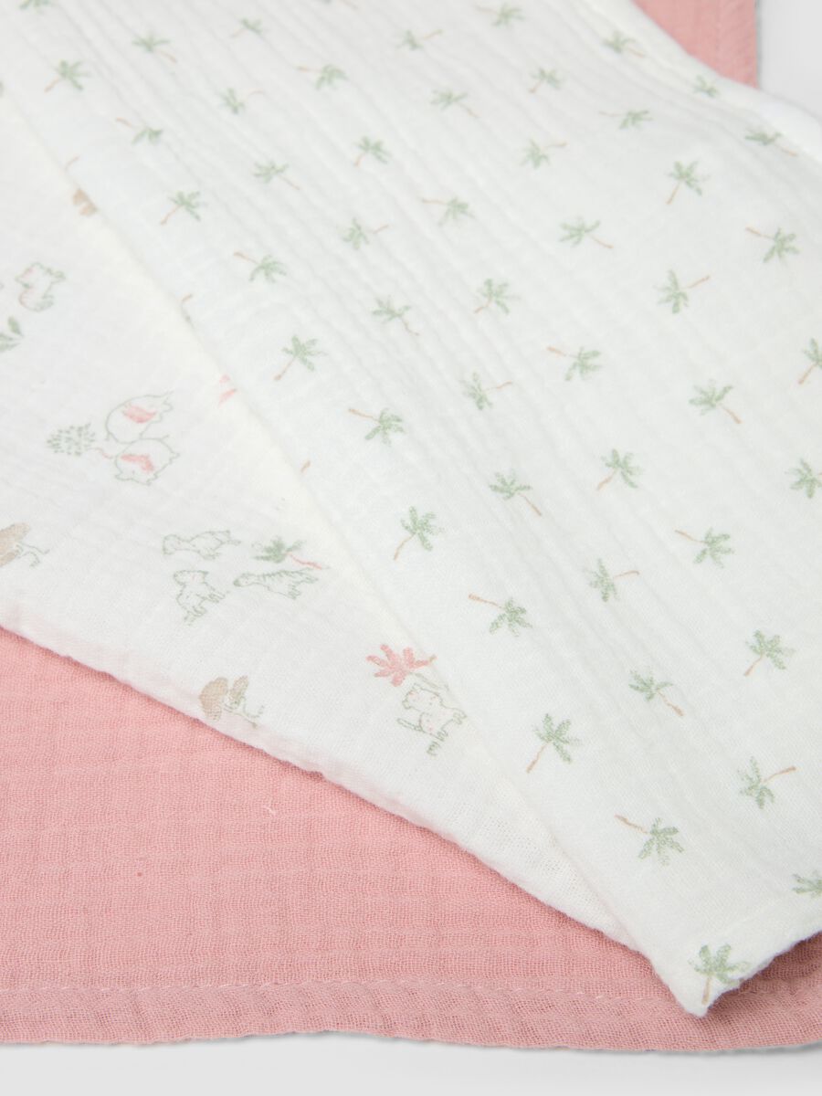 Multicolour pure cotton muslin 3-pack for newborns_1