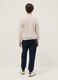 Regular fit boys' blue pure cotton joggers_1