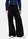 Black Trousers in Lyocell and Cotton_1
