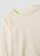 White organic cotton crew-neck pyjamas for babies_2