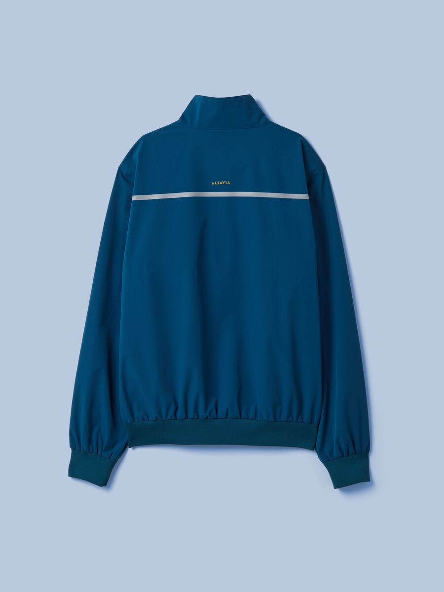 Giubbotto antivento blu con zip ALTAVIA SAILING_5