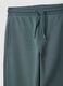 Blue organic cotton joggers_2