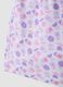 Purple pure cotton floral-print shorts for baby girls, regular fit_3