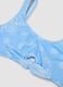 Girls&rsquo; blue stretch bikini with paisley print_2