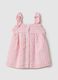 Multicolour check pure cotton dress for baby girls regular fit_1