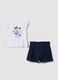 Set in cotone elasticizzato multicolor da bimba regular fit con Minnie_0