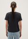 Black pure cotton regular fit T-shirt with Rolling Stones print_2