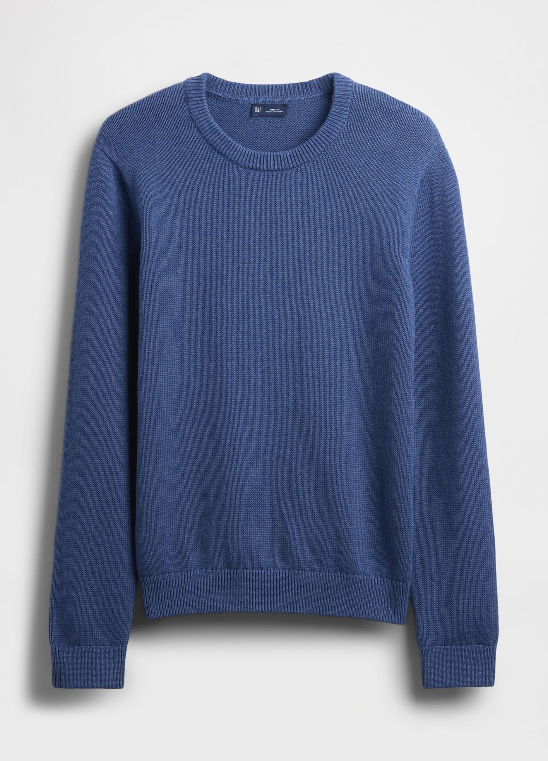 Blue Cotton Pullover
