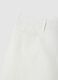 White stretch cotton trousers, regular fit_5