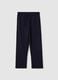 French terry joggers with drawstring_4