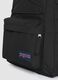 Black backpack with front pocket and adjustable shoulder straps_1