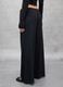Ribbed Fluid Trousers Black_2