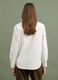 White pure cotton oversized shirt with purple embroidery_3