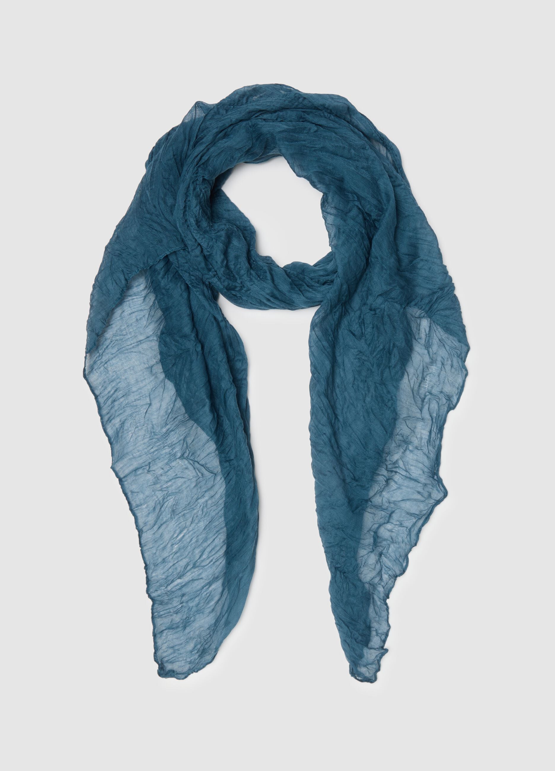 Light Blue Regular Fit Scarf