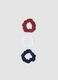 Multicolour Tripack Scrunchies_0